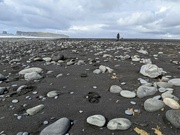 21st Sep 2022 - Black sand and gray stones