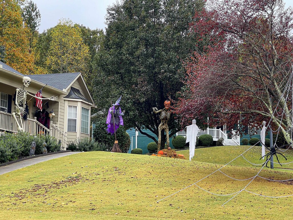 Halloween Decorations by k9photo
