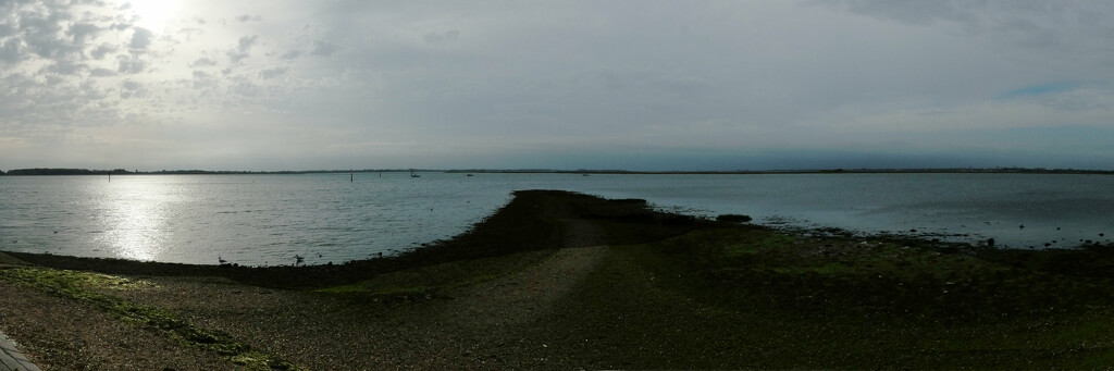Langstone Harbour at Silver Hour by 30pics4jackiesdiamond