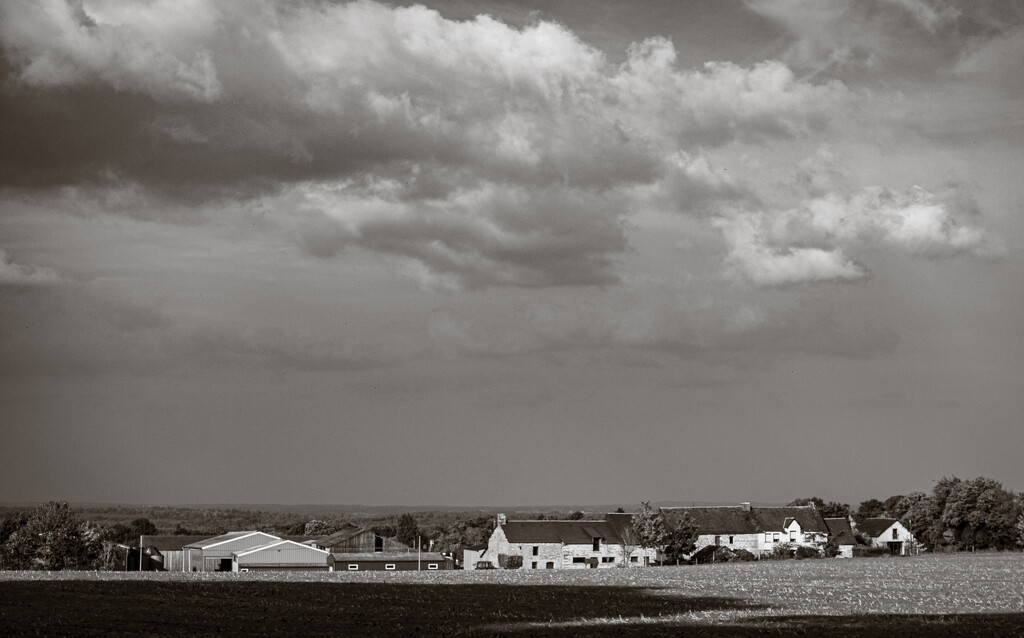 Farm and Cloudscape by vignouse