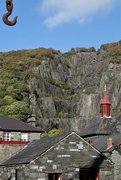 21st Oct 2022 - National Slate Museum, North Wales. A lasting and fascinating monument to the days when slate mining was a major industry in North Wales. The old slate quarry in the background