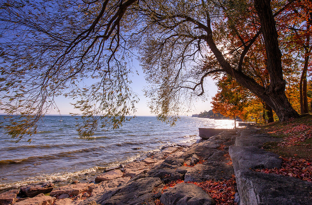 Autumn on Lake Ontario by pdulis