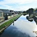 A Rishton LL Canal view and one swan. by grace55