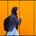 Hijab on orange by steveandkerry