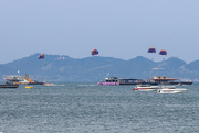 26th Oct 2022 - Paragliders in the Bay