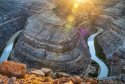 26th Oct 2022 - Day 17 Grand Canyon Rim to Rim Trip: Goosenecks State Park