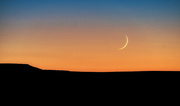 26th Oct 2022 - Moonset on the Navajo Nation