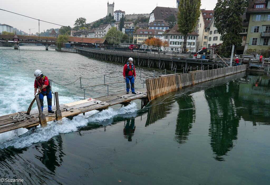 Nadelwehr, Lucerne Switzerland by ankers70