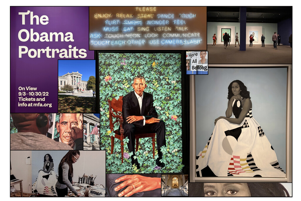 The Obama Portraits by berelaxed