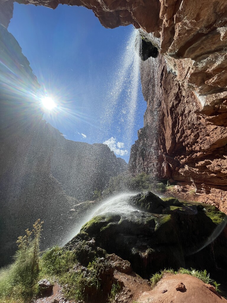 Day 13 Grand Canyon Rim to Rim Trip: Ribbon Falls by kvphoto