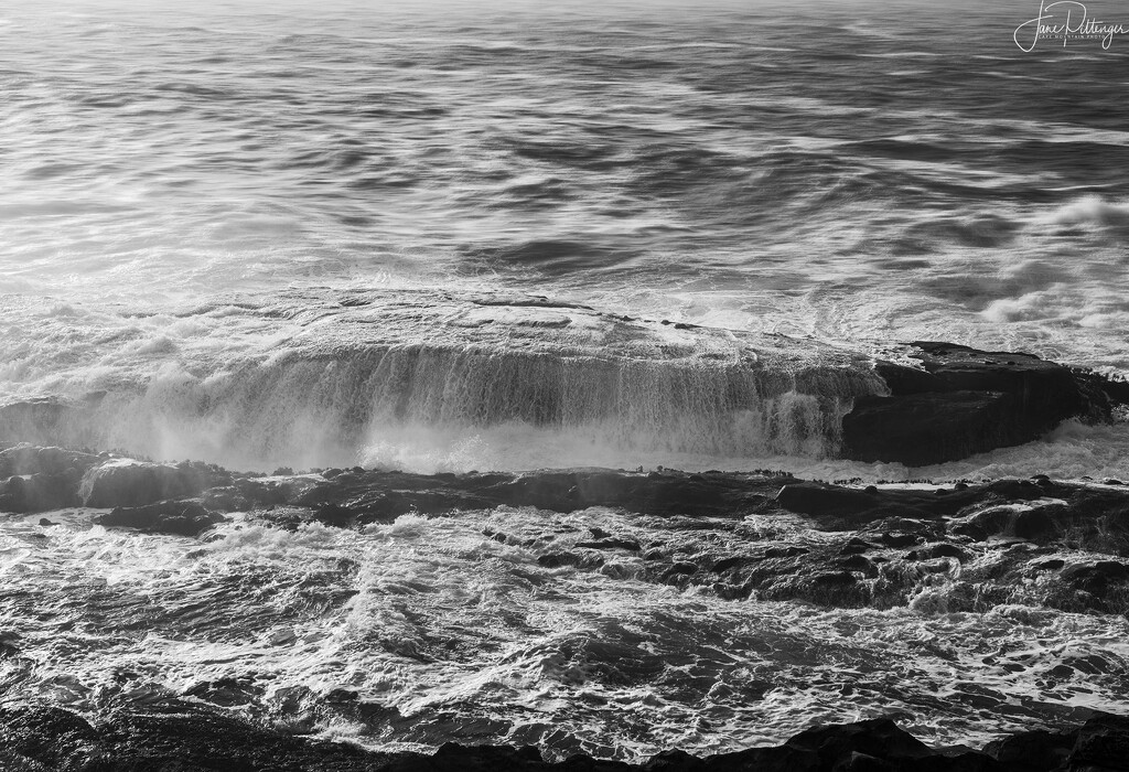 Black and White Sea  by jgpittenger