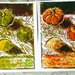 Reduction woodcut, 2 colourways by kali66