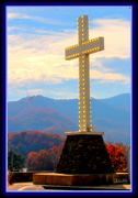 10th Oct 2022 - Cross at Lake Junaluska N.Carolina