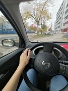 25th Oct 2022 - first time driving alone \o/