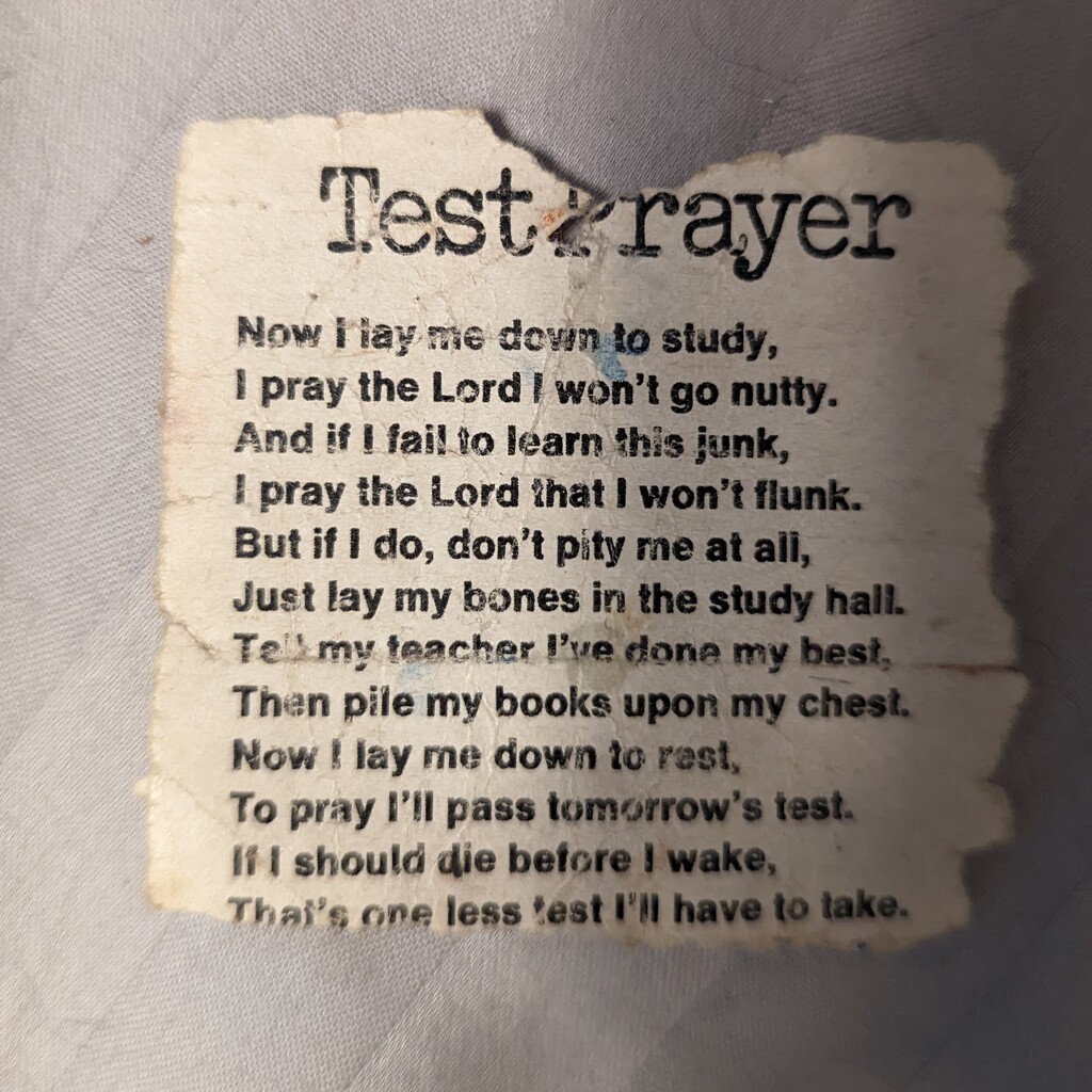 Test Prayer by sesouls