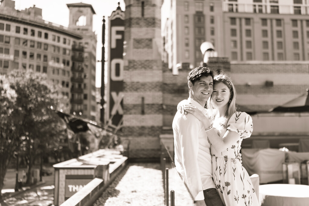 Engagement Photoshoot at the Fabulous Fox Theatre by darylo