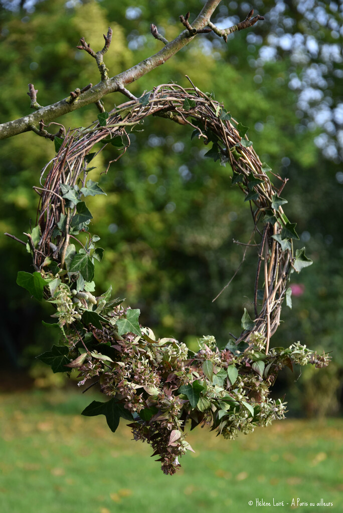 Autumn wreath by parisouailleurs