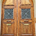 Hearts on a door.  by cocobella