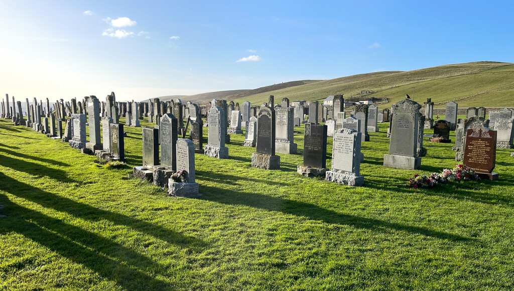 Sandwick Graveyard by lifeat60degrees