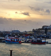 2nd Nov 2022 - The harbour in the gathering dusk