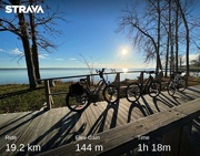 2nd Nov 2022 - We Biked 19.2km Today 