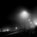 foggy morning on the tracks by northy