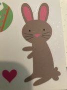 29th Oct 2022 - Rabbit #1: Scrapbook Sticker 