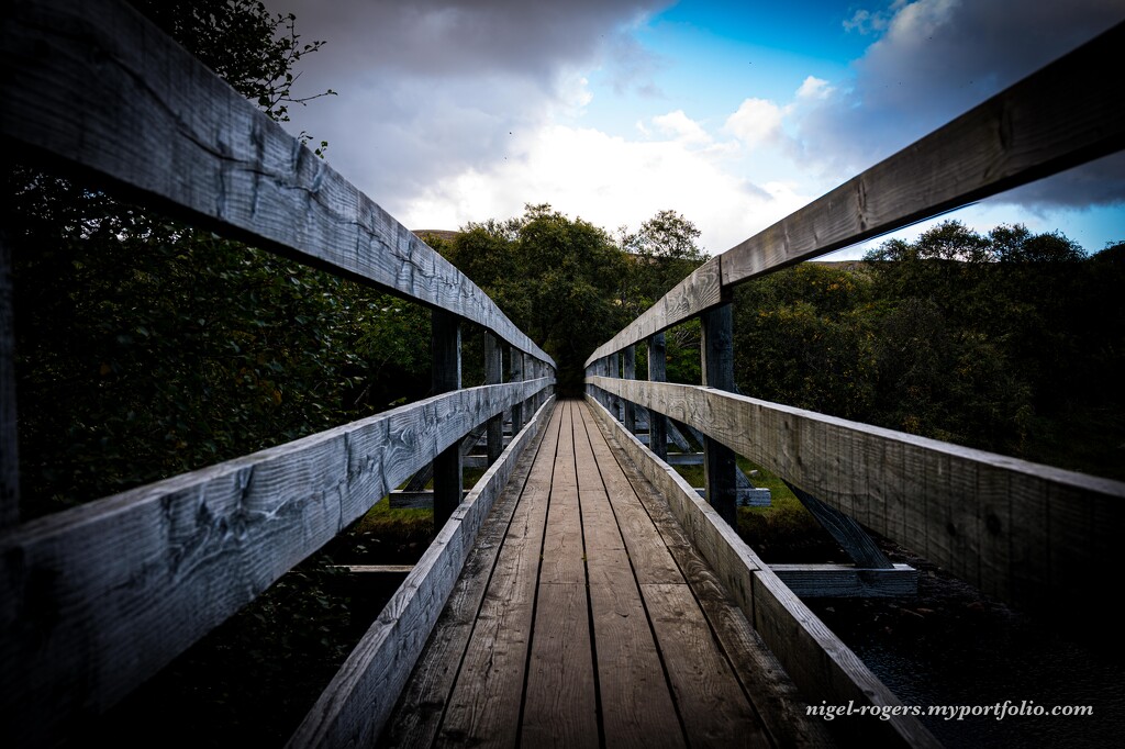 Perspective on a footbridge by nigelrogers