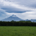 Mt Taranaki and sky