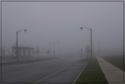 2nd Nov 2022 - Foggy Morning Sidewalk