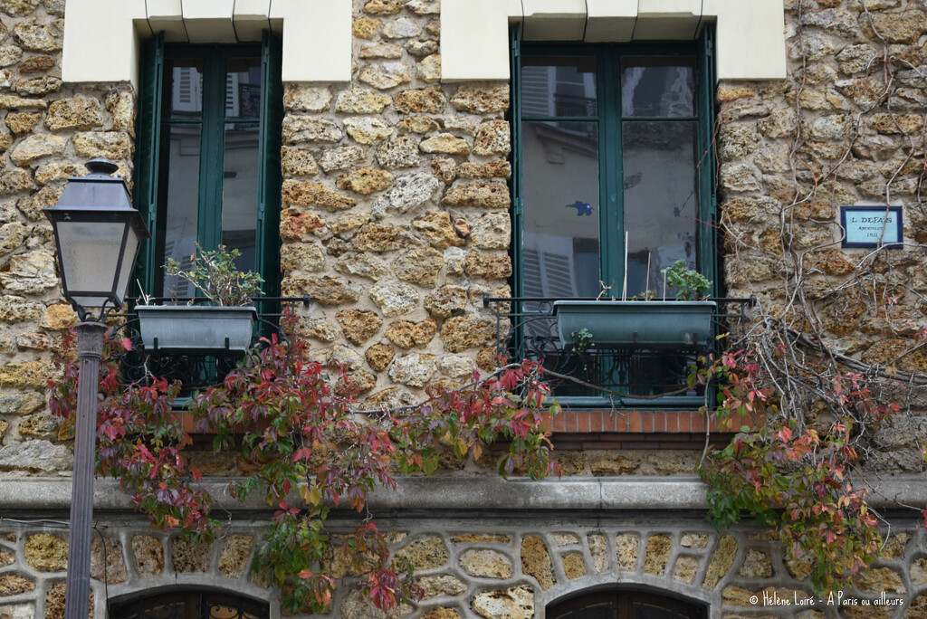 windows in Montmartre by parisouailleurs