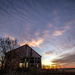 8th Line Barn Sunset by pdulis