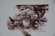 28th Oct 2022 - twig pen drawing