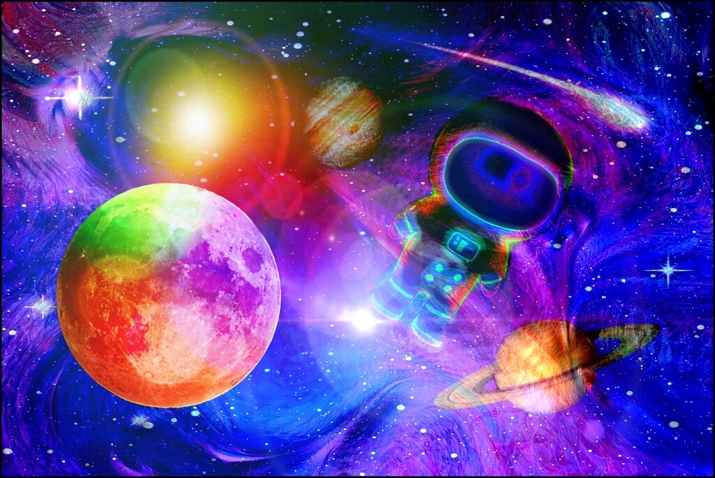 Colorful Universe by olivetreeann