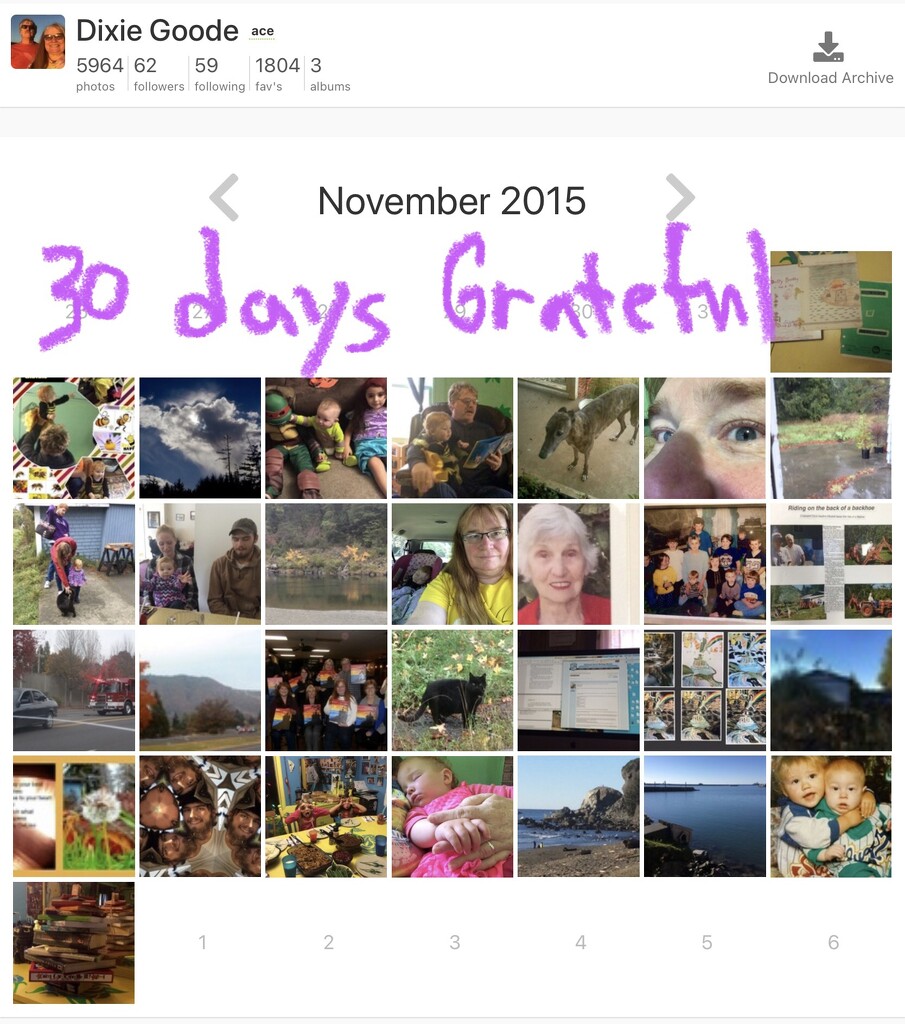 30 days grateful by pandorasecho