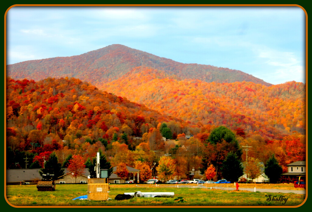 Maggie Valley Just before the color faded by vernabeth