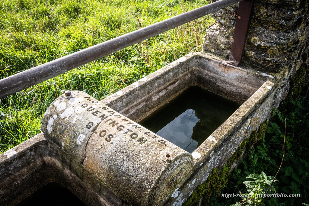 Vintage water trough by nigelrogers