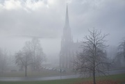 9th Nov 2022 - Church in fog