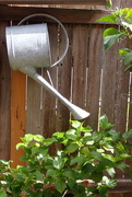 9th Nov 2022 - Watering can just hanging there