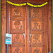 Carved Hindu Temple Doors by vernabeth