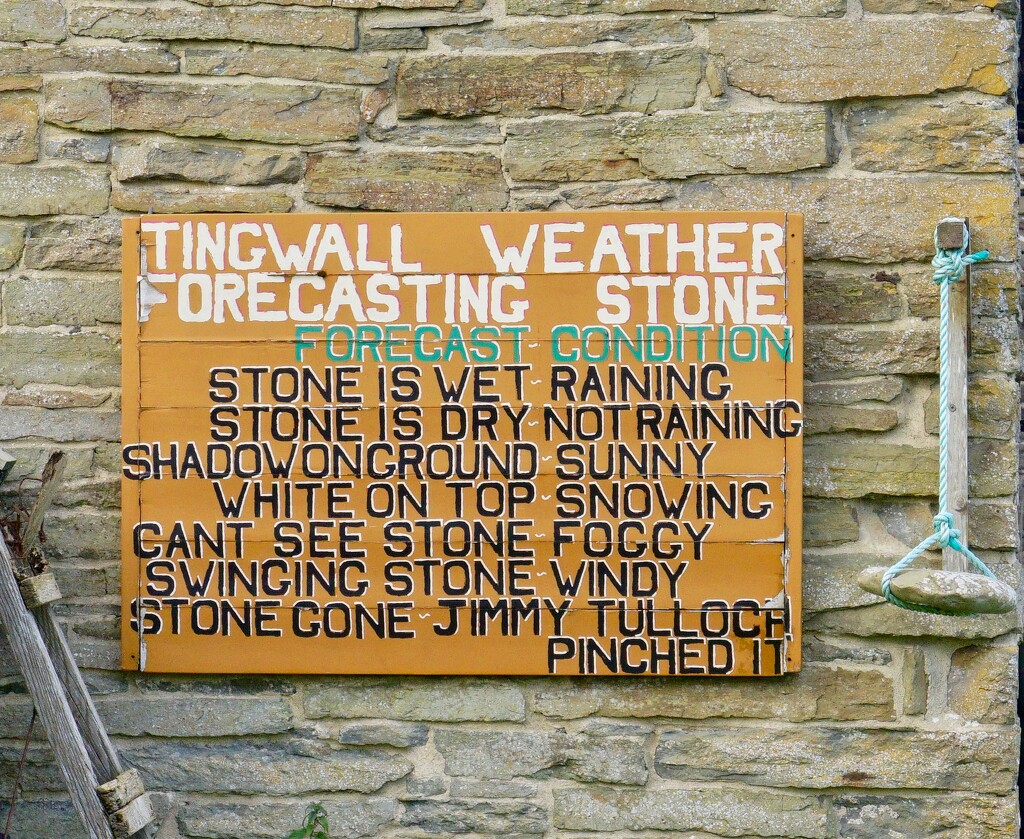 MORE ACCURATE THAN THE WEATHER MAN by markp