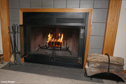 12th Nov 2022 - Fireplace on a snow day