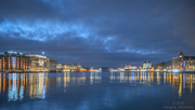 13th Nov 2022 - Bergen harbour by night 