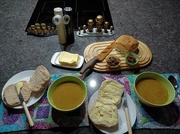 14th Nov 2022 - Soup and a roll