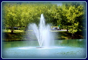 19th Jul 2022 - Fountain in lake