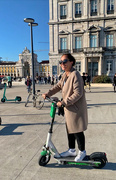 17th Nov 2022 - Me on a scooter. 