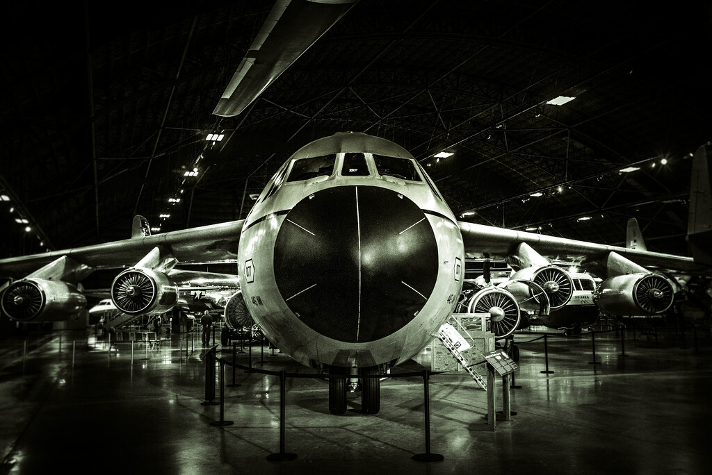 The Lockheed C-141 Starlifter  (awesome on black!) by ggshearron