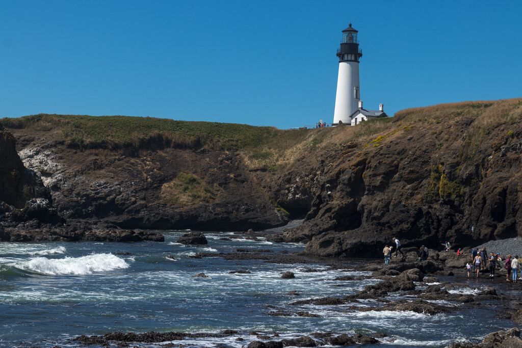 Yaquina Head Lighthouse, Oregon by swchappell