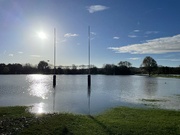 18th Nov 2022 - Waterlogged Rugby Pitch 