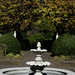 Tight shot of fountain @ Wegerzyn Gardens